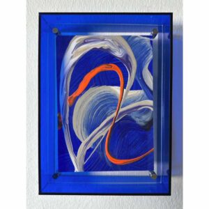 Abstrakte Kunst mit Schwung